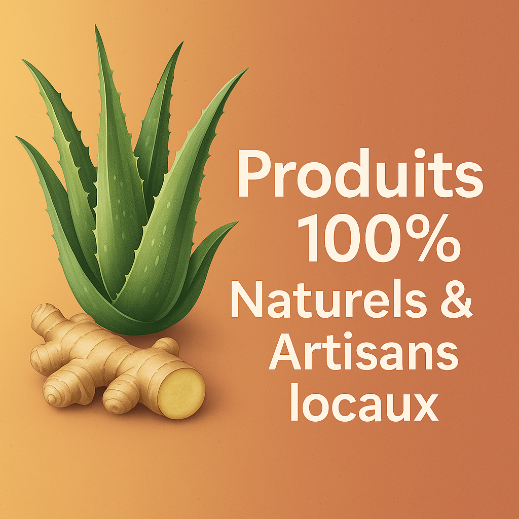 Produits 100% Naturels & Artisans locaux