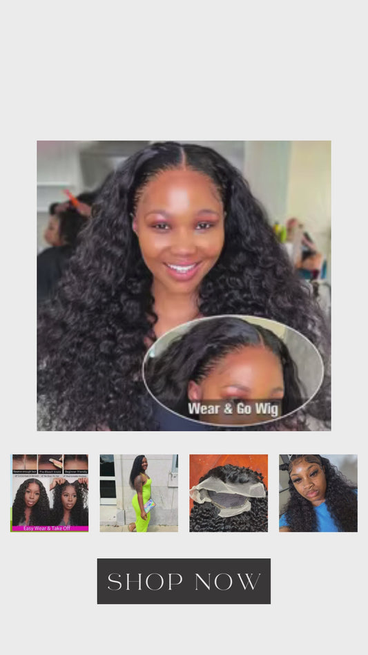 Perruque Bouclée Glueless – 100% Cheveux Naturels